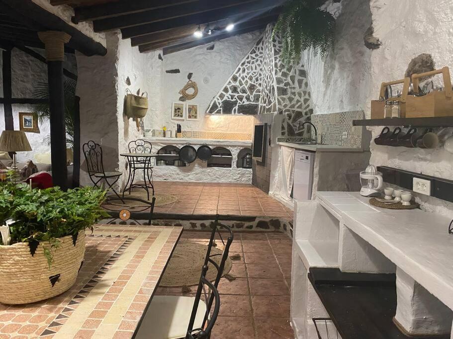 Casa Mara Casa Rural Con Terraza, Barbacoa Y Vistas Al Teide El Tanque Exterior foto